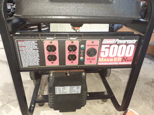 Coleman Powermate 5000 10HP Generator