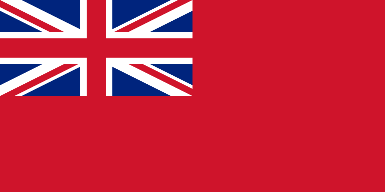 British Red Ensign 3 X 5 Ft Courtesy Flag